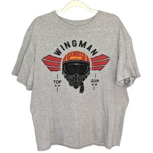 Top Gun Maverick Wingman Air Force airman helmet graphic Tshirt size men's XL